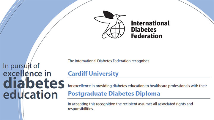 cardiff diabetes diploma